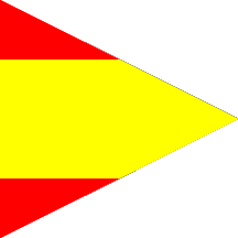 [Senior Officer (unless a General)'s Pennant on Army Vehicles 1930-1931 and 1936-ca.1945 (Spain)]